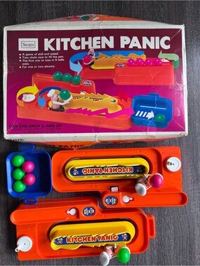 Vintage 1970s Sears Kitchen Panic Kids Game (for toy collectors)